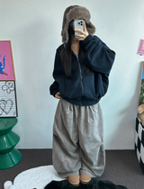 パラシュートバルーンピグメントコーデュロイパンツ🤎🩶💚🩵5カラー