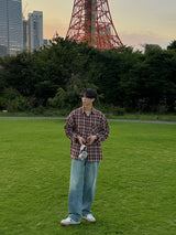 ASCLO Tokyo Evening Check Shirt (3color)