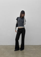 [MADE] Hiku Semi Low-Waist Bootcut Slacks