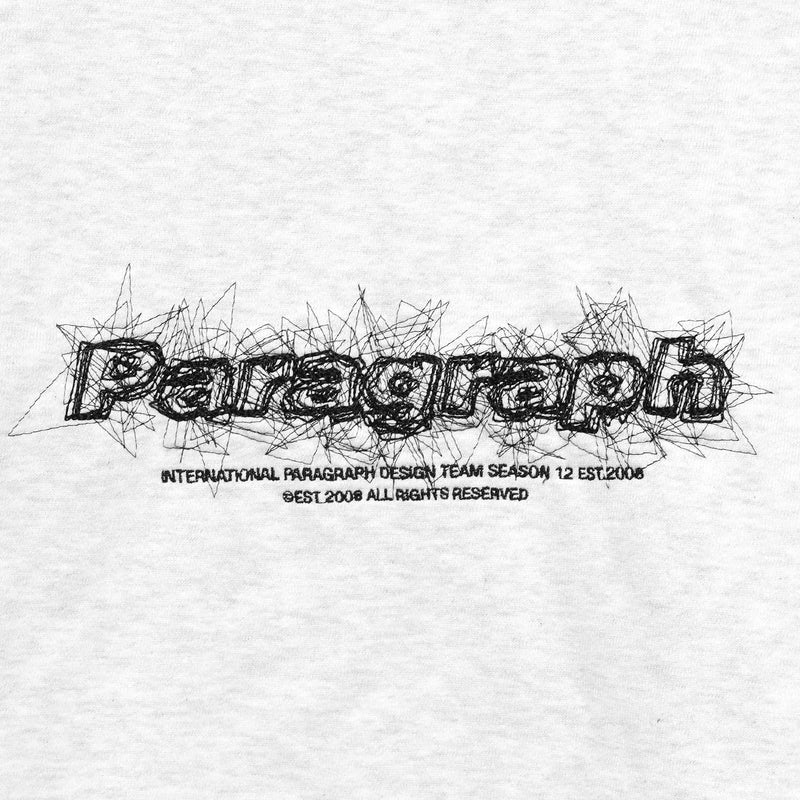 PARAGRAPH ステッチロゴクルースウェット