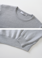 Winter Daily Mood Basic Round Knit (6color)