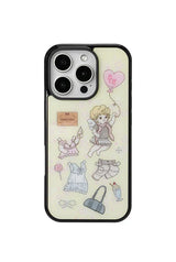 Angel dress-up iphone case