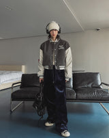 Embler Velvet Track Wide Pants