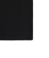 Ribbed Cutout Sleeveless - Black