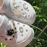 [made]gold&black ver resin shoes charm set 