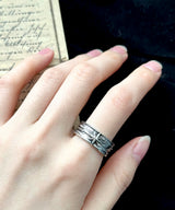Dark vintage bold Ring