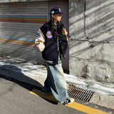 Wide Vintage Denim Balloon Pants