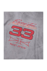 RACING PHENOMENON WAFFLE L/S TEE (GRAY)