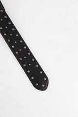 Layer wide studded belt