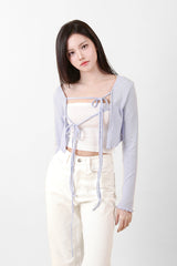Layered Crop Cardigan