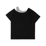 ロザリーノワールTシャツ (BLACK) F25QB111