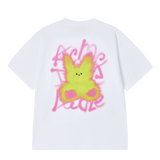 25SS ブラーラビット半袖Tシャツ ホワイト
