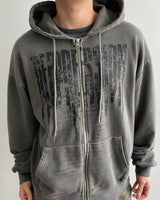 Tones Pigment Hood Zip-up