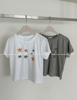Starfish Loose Fit Crop Short Sleeve T-shirt
