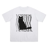 Rough Cat T-shirts - 5COLOR