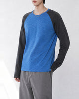 (UNISEX) Slub Raglan Long Sleeve