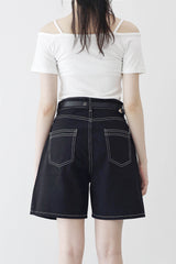 ロゼルUネッククロップTシャツ