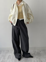 Return Pocket Overfit Bomber Jacket