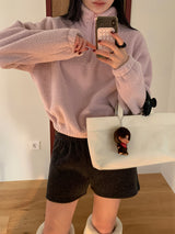 [MADE] メンバーフリースハーフジップアップ