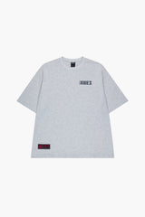 コアスモールロゴジャイアントフィットショートスリーブ Melange White