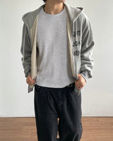 Fog Crop Hoodie Zip-UP