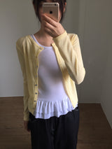 Le Frill Crewneck Sleeveless