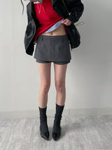 Flute Layered Skirt Pants
