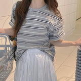Earth Stripe Box T-Shirt