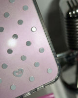 DOT JELLY Gel Hard Slim Phone Case - Pink