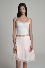 Fairy Lace Flow Skirt, Pink