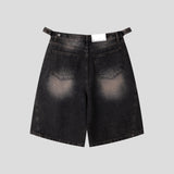 MG733,734 Rust Washing Bermuda Pants (2 colors)