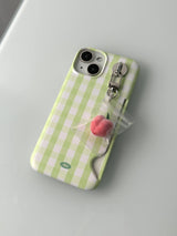 Apple Mint Grid Card Hard Case