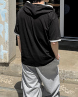 Save Layered Hood Short Sleeve