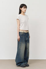 (W) Milk Basic Top
