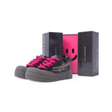 KILLWINNER Retro Thick-soled Chunky Shoes - Black and Gray
