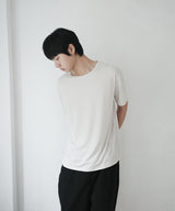 [DOJINOI] TEXTURE TEE LIGHT BEIGE