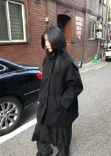 【限定価格】ハイネックハーフコート