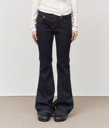 (W) Rider Low-rise Bootscut Denim