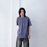 カーブドシームウォッシュドTシャツ
