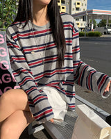 [ORIGINAL] Unit Summer Striped Long Sleeve Tee