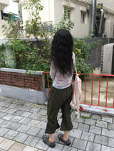 Nylon Capri Pants