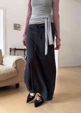 LOW FLOW LONG SKIRT