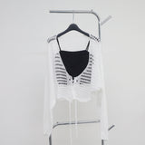 Senia cardigan + sleeveless set