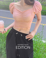 【MADE】Shirring blouse