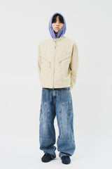 Vera Checked Windbreaker (2color)