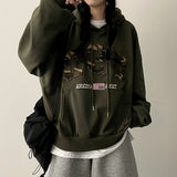 Camo Patch ヴィンテージボクシーフィットパーカー