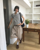 バデル コットン バミューダパンツ