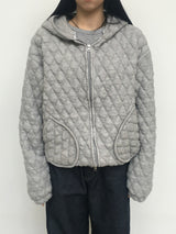 Marron Quilted Jumper (3c)