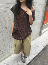 フラワーポケットTシャツ
