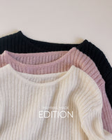 [MADE] Roseny wool ribbed knitwear